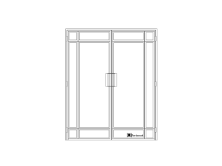 Double loft doors D4