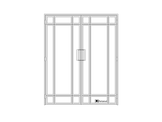 Double loft doors E4