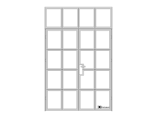 Double loft doors A6