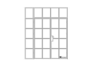 Double loft doors A7