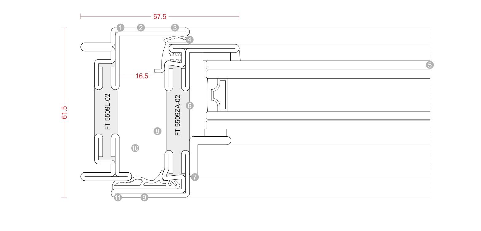 TB 50 Ferrofiniestra Ottostumm Profile