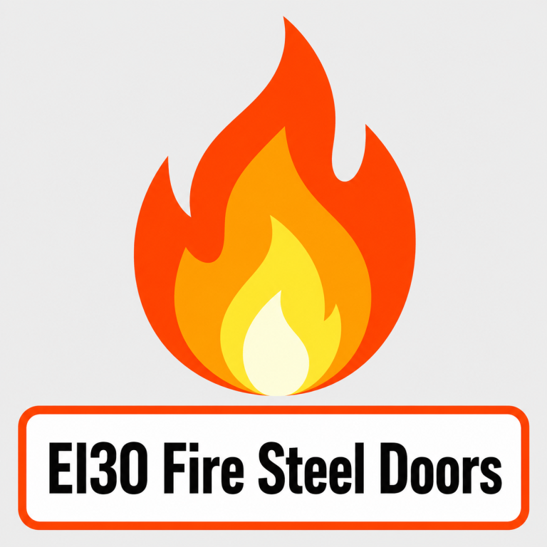 EI30 fire rated steel doors by PORTAMET