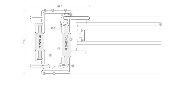 TB 50 Ferrofiniestra Ottostumm Profile